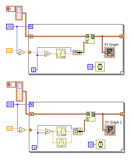 XY 图实时显示曲线